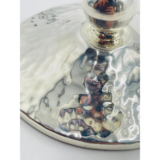 1980s Emilia Castillo “Musical” Silver Plated Goblets - Set of 6 For Sale - Image 17 of 18