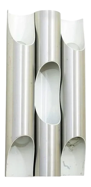 1960s Fuga Metal Tubular Wall Sconce by Maija Liisa Komulainen for Raak Amsterdam