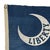 This unique cotton flag is crafted from vintage African textiles. Item pictured is the exact one you will receive. Printed...