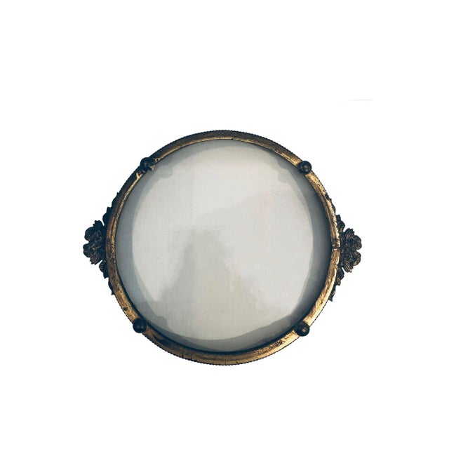 French Antique Late 19th Century French Neoclassical Glass Plateau For Sale - Image 3 of 4