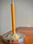 Vintage Mid Century Modern Chrome & Orange Gooseneck Desk Lamp For Sale - Image 10 of 11