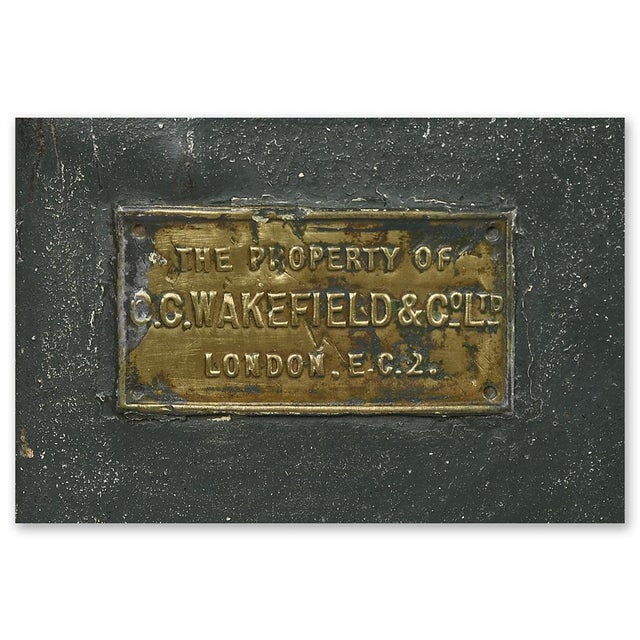 Black Metal Locker from Castrol For Sale - Image 8 of 10