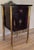 French Ebonized Mahogany Nightstands With Fluted Bronze Columns - a Pair For Sale In Miami - Image 6 of 13