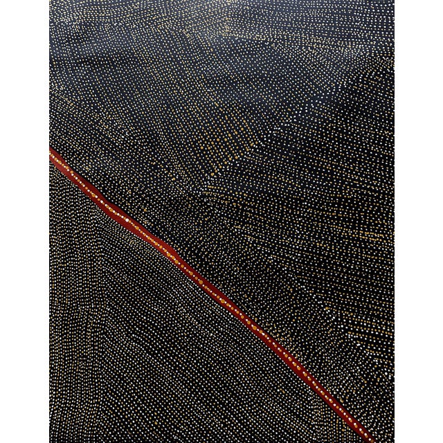 Rare Very Large Australian Aboriginal Painting by Kathleen Petyarre For Sale - Image 11 of 17