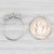 1.91ctw Diamond Round 3-Stone 14k White Gold Size 6.25 Engagement For Sale In Greensboro - Image 6 of 8