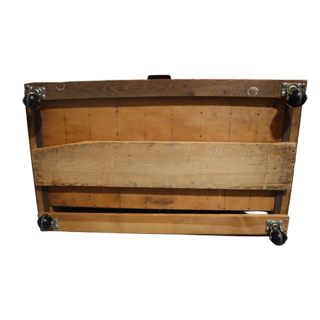1920s Hamilton Letterpress Cabinet With Brass Hardware For Sale - Image 12 of 12