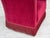 Danish Relax Armchair in Red Velour with Ash Legs, 1960s For Sale - Image 9 of 18