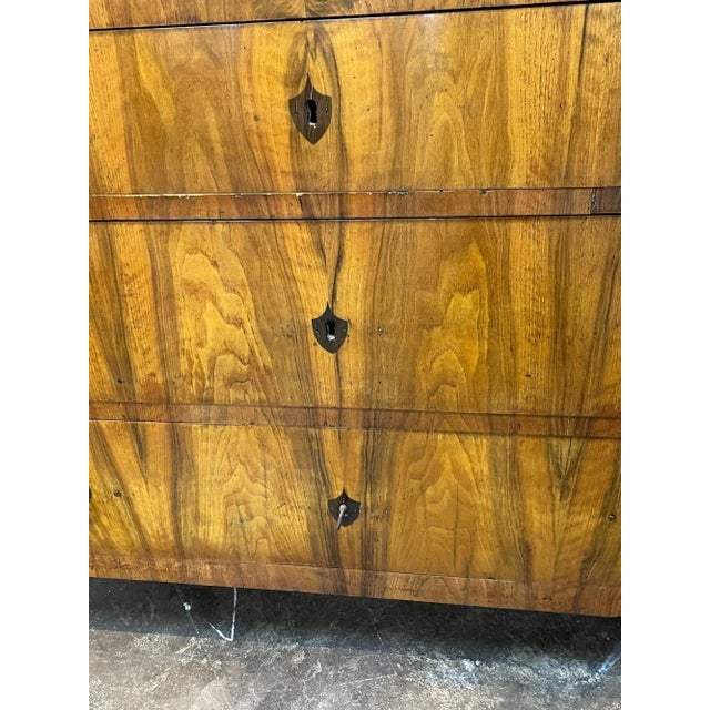 19th Century German Biedermeier Chest of Drawers For Sale - Image 4 of 11