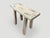 Tribal Andrianna Shamaris Wabi Sabi Teak Wood Small Bench or Stool For Sale - Image 3 of 5