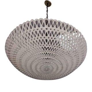 Oly Studio Large Pipa Bowl Chandelier For Sale