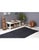 Dark Gray Vintage Hemp Kilim Rug - 4`4″ X 8`9″ For Sale In Los Angeles - Image 6 of 6