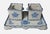 The product is an antique inkwell and tray set made by Emile Galle in France during the late 18th century. This antique...