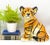 Stunning and impressively large, this tiger is sure to be a stunning focal point for your decor! Mid-late 20th century...