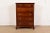 Chippendale Solid Mahogany Highboy Dresser by Kling For Sale - Image 14 of 14