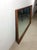 Mid Century Modern Long Rectangular Wall Mirror With Walnut Frame For Sale - Image 17 of 17