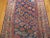 Traditional Antique Tribal Geometric Nw Blue 1890s Hallway Runner Rug For Sale - Image 4 of 6