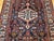 Navy Blue Vintage Persian Bakhtiari Rug, Handwoven Wool, Floral Pattern, Navy & Ivory, 5x7 For Sale - Image 8 of 14