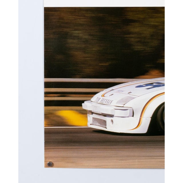 Red Original Porsche Poster by Werbeagentur Strenger For Sale - Image 8 of 9