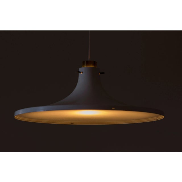 Metal Ceiling Lamp by Hans-Agne Jakobsson, 1960s For Sale - Image 7 of 10