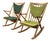 Frank Reenskaug for Bramin Mobler Rocking Chairs, Circa 1960's, Pair For Sale