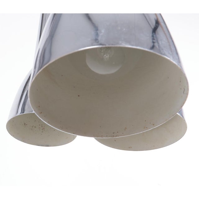Chrome Cascade Pendant Lamp, 1960s For Sale - Image 10 of 11