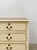 Beige Vintage Provincial Chest of Three Drawers Storage Wood Dresser Lock/Keys For Sale In Tampa - Image 6 of 11