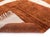 Art-gallery minimalism, woven in wool. This refined hand-knotted Moroccan rug is a bold abstract composition of large...