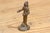 Metal Indian Patinated Bronze Miniature Devotional Figure For Sale - Image 7 of 8