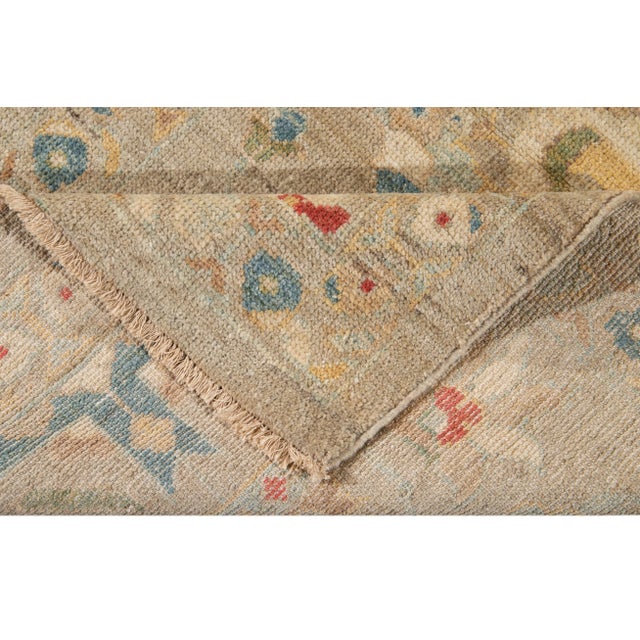 Contemporary 21st Century Modern Sultanabad Runner Rug 3 X 19 For Sale - Image 3 of 10
