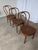 Wood Vintage Carved Bentwood Farmhouse Dining Chairs, 1970s, Set of 3 For Sale - Image 7 of 18