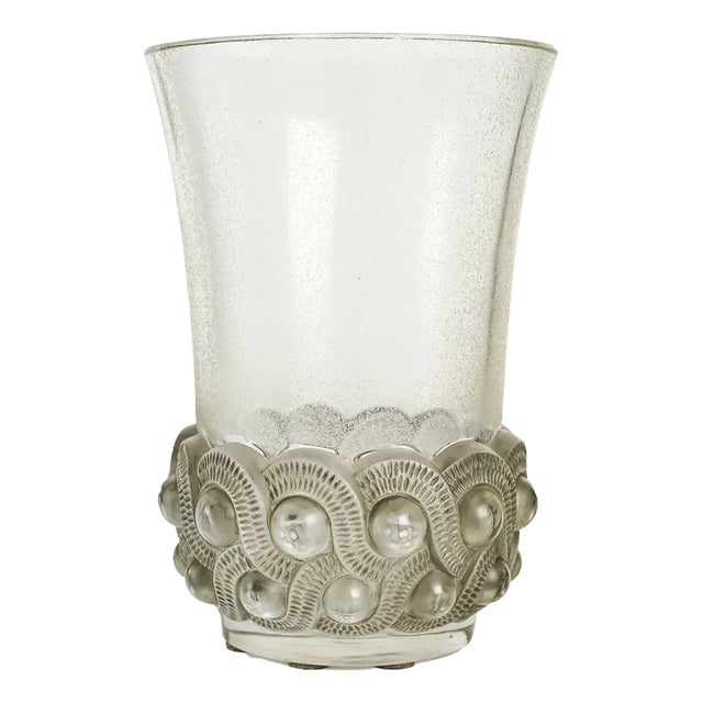 Vintage Gao Vase by René Lalique, 1934 For Sale