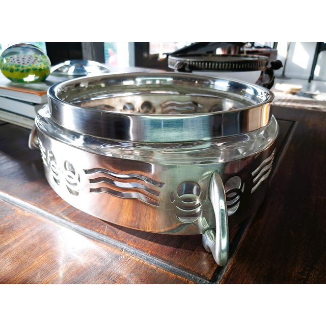 Vienna Seccession Silver-Plated Alpaca Jardiniere from Argentor, 1890s For Sale - Image 4 of 17