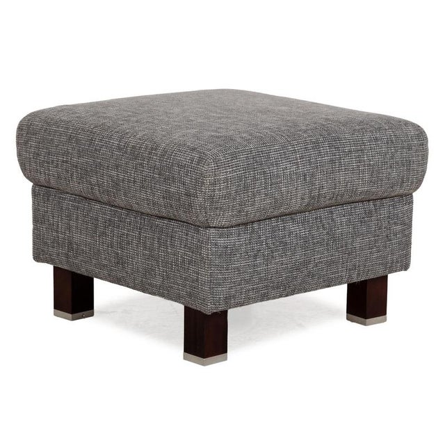 Grey Fabric Ottoman from Ewald Schillig For Sale - Image 5 of 5
