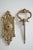 Beautiful Wilhelminian era or historicism door knockers, which was probably made of bronze. Very nicely decorated with...
