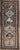 Antique 19th C. Persian Kurdish Runner Rug, Hand-Knotted Wool, Geometric Pattern, 4x10, Camelhair & Ivory For Sale - Image 11 of 18