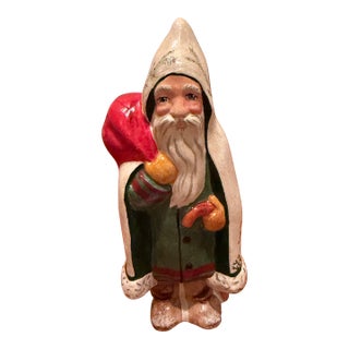 Valliancourt Folk Art Scherenschnitten Father Christmas 1994 For Sale