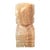 Large Carved Onyx Aztec Figure For Sale