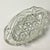 Late 1800s Antique Boho Chic Hollywood Regency American Brilliant Cut Relish Serving Dish. For Sale - Image 6 of 11