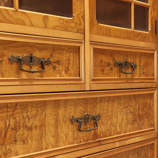 Liberty Wardrobe in Ash and Maple by Ernesto Basile For Sale - Image 9 of 13