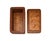 Early 20th Century Vintage Woven Leather & Wood Parquet Lidded Trinket / Stash Box by Chas A. Schieren, New York Circa 1930 For Sale - Image 5 of 8