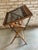 Vintage Wooden Adjustable Writing Table For Sale - Image 4 of 17