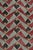 Rug & Kilim’s Distressed Runner in Red and Blue Geometric Patterns For Sale In New York - Image 6 of 8