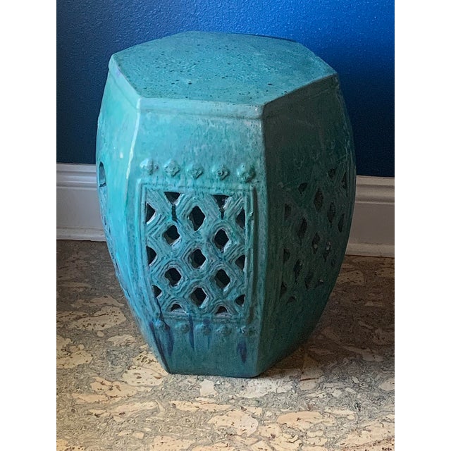 20th Century Faux Stone Garden Stool Chairish