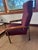 Eggplant Midcentury Modern Danish Vermund Larsen Lounge Chair With Eggplant Upholstery For Sale - Image 8 of 9