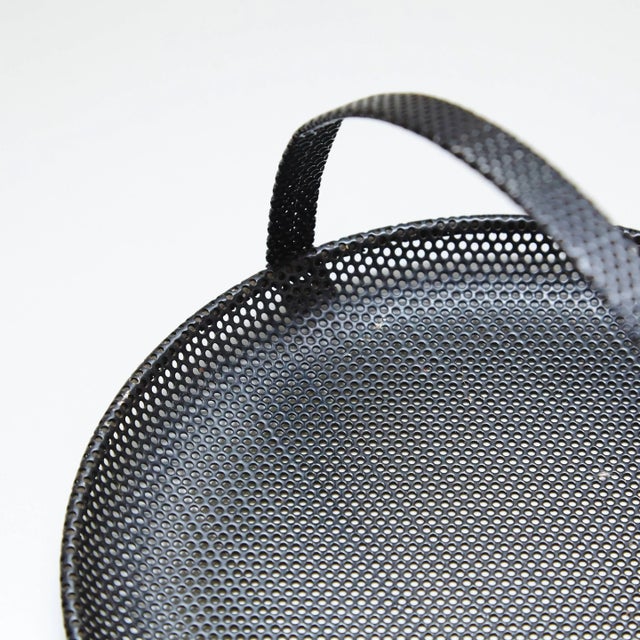 Enameled Metal Plate by Mathieu Matégot for Artimeta, 1950s For Sale - Image 6 of 9