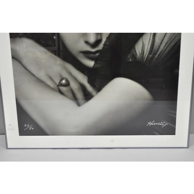 Hedy Lamarr George Hurrell 1930s Photograph 48x36 Gelatin Silver Print 23/50 For Sale In Philadelphia - Image 6 of 14