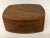 1950s Mid-Century Modern Hand Carved Wood & Brass Inlay Box For Sale - Image 13 of 13