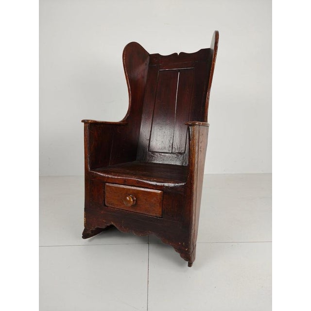 Antique Welsh Lambing Rocking Chair For Sale - Image 10 of 12