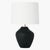Ceramic Hable by Visual Comfort Studio Hable Cadley Table Lamp in Rough Black Ceramic For Sale - Image 7 of 7