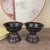 Pair of Bronze Lotus Candlesticks – 3.1" Eight Treasures Altar Candle Holders For Sale - Image 4 of 11